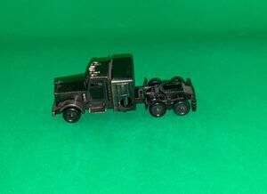 Vintage Die Cast Miniature Pencil Sharpener - 6 Wheeler Truck